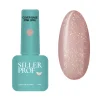 Основа молочно-рожева з шимером SILLER Proffesional Pink Opal Base, 8 мл   - 1