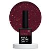 База кольорова з поталлю 10 мл №02 Malbec Potal Base NAILSOFTHEDAY - 1