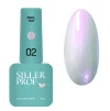 Топ SILLER Professional Perl Top №02 Рожевий з перлинним ефектом, 8 мл   - 1