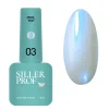 Топ SILLER Professional Perl Top №03 Блакитний з перлинним ефектом, 8 мл   - 1