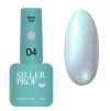 Топ SILLER Professional Perl Top №04 Зелений з перлинним ефектом, 8 мл   - 1