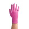 Рукавички нітрилові, нестерильні, неприпудрені, розмір S (100 шт), колір: РОЖЕВИЙ easyCARE nitrile pink ZARYS - 2