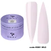 Гель для нарощування нігтів середньої густини Light Builder gel DNKa №0001 Wild,  30мл  - 1