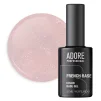 База камуфлююча з шимером ADORE French Base Shimmer №34 Clair, 15 мл - 1