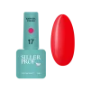 Гель-лак 3в1 однофазний SILLER Professional One-step Easy Gel Polish №17 Кораловий неон, 8 мл - 1