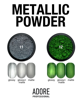 Металева хромована втирка, 0,5 г №12 Metallic Powder ADORE - 6
