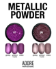 Металева хромована втирка, 0,5 г №07 Metallic Powder ADORE - 5