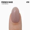 База камуфлююча з шимером ADORE French Base Shimmer №30 Selflove, 15 мл - 3
