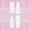 Гелеві тіпси для нарощування нігтів Мікс ADORE Funky Gel Nail Tips 240pcs "MIX/LONG" - 2