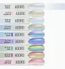 Гель-лак котяче око з перламутровим пігментом ADORE Gel Polish Satin Cat&rsquo;s Eye "ST" №01 bridal, 12 мл  - 5