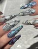 Гель-лак котяче око з перламутровим пігментом ADORE Gel Polish Satin Cat&rsquo;s Eye "ST" №02, 12 мл  - 5