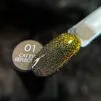 Гель-лак котяче око, світловідбиваючий, 10 мл №01 Cat eye Reflective Gel Polish NAILSOFTHENIGHT  - 2