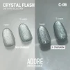 ADORE Cat`s Eye  Cristal Flash Gel Polish Гель-лак котяче око з ефектом діамантового мерехтіння 8мл № С-06 - 3