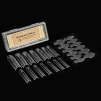 Верхні форми для моделювання F.O.X Decking Nail Form 4,0 Арочний квадрат, 28 шт  - 2