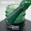 Гель-лак вітражний, 8 мл № MG-21 Marble Glass Gel Polish ADORE - 2