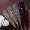 Гель-лак світловідбиваючий, 10 мл BAYLIS Night Gel Polish NAILSOFTHEDAY  - 3