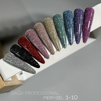 Гель-лак світловідбиваючий, 9 мл №08 Fiery Gel Polish SAGA Professional - 4
