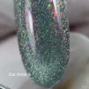 Гель-лак кришталева кішка з хлоп`ями юкі, 9 мл №09 Cat Shine Gel Polish SAGA Professional - 2