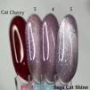 Гель-лак кришталева кішка, 10 мл №13 Cat Shine CHERRY Gel Polish SAGA Professional - 4