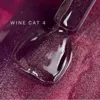 Гель-лак кошаче око, 10 мл №04 Wine Cat Gel Polish SAGA Professional - 2