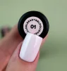 Гель-лак 3в1 однофазний SILLER Professional One-step Easy Gel Polish №01 Молочно-бежевий, 8 мл - 3