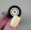 Гель-лак 3в1 однофазний SILLER Professional One-step Easy Gel Polish №10 Пастельно жовтий, 8 мл - 3