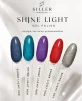 Гель-лак світловідбивний SILLER Professional Shine Ligh Gel Polish №01 Срібний, 8 мл  - 2