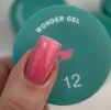 Гель для нарощування нігтів однофазний SILLER Professional Wonder Gel One Phase №012 Рожевий, 30 мл  - 2