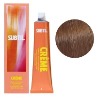 8 Стійка крем-фарба для волосся, 60 мл CREME Permanent Hair Color SUBTIL (світлий блондин натуральний)