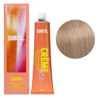 10/1 Стійка крем-фарба для волосся, 60 мл CREME Permanent Hair Color SUBTIL (найсвітліший блондин попелястий)