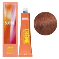 8/73 Стійка крем-фарба для волосся, 60 мл CREME Permanent Hair Color SUBTIL (світлий блондин коричнево-золотистий)