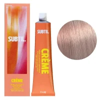 11/32 Стійка крем-фарба для волосся, 60 мл CREME Permanent Hair Color SUBTIL (найсвітліший блондин золотисто-фіолетовий)