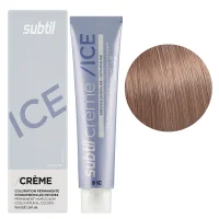 9 IC Стійка крем-фарба для волосся, 60 мл CREME Permanent Hair Color SUBTIL (дуже світлий блондин натуральний холодний)