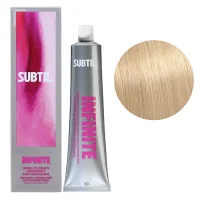 10 Безаміачна стійка крем-фарба для волосся, 60 мл Permanent Hair Color INFINITE SUBTIL (екстрасвітлий блондин)