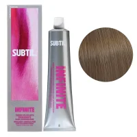 8 Безаміачна стійка крем-фарба для волосся, 60 мл Permanent Hair Color INFINITE SUBTIL (світлий блондин натуральний)