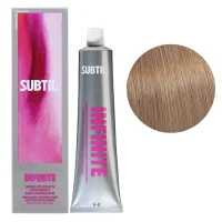9/8 Безаміачна стійка крем-фарба для волосся, 60 мл Permanent Hair Color INFINITE SUBTIL (дуже світлий блондин бежевий)