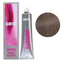 8/82 Безаміачна стійка крем-фарба для волосся, 60 мл Permanent Hair Color INFINITE SUBTIL (світлий блондин бежево-фіолетовий)