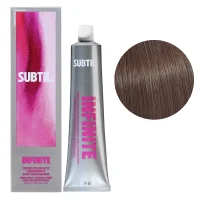7/8 Безаміачна стійка крем-фарба для волосся, 60 мл Permanent Hair Color INFINITE SUBTIL (блондин бежевий)