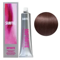 7/23 Безаміачна стійка крем-фарба для волосся, 60 мл Permanent Hair Color INFINITE SUBTIL (блондин фіолетово-золотистий)
