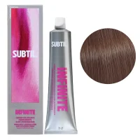 7/7 Безаміачна стійка крем-фарба для волосся, 60 мл Permanent Hair Color INFINITE SUBTIL (блондин коричневий)
