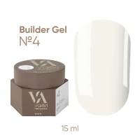 Гель для нарощування нігтів VALERI Builder Gel №004, 15 мл
