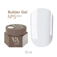 Гель для нарощування нігтів VALERI Builder Gel №005, 15 мл