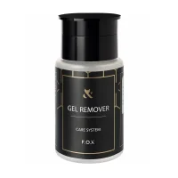 Рідина для зняття гель-лаку F.O.X Gel Remover з помпою, 160 мл