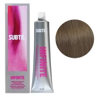 8/00 Безаміачна стійка крем-фарба для волосся, 60 мл Permanent Hair Color INFINITE SUBTIL (світлий блондин натуральний інтенсивний)