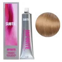 9/32 Безаміачна стійка крем-фарба для волосся, 60 мл Permanent Hair Color INFINITE SUBTIL (дуже світлий блондин золотисто-фіолетовий)