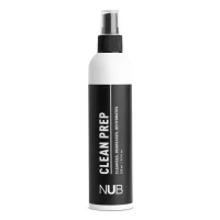 Знежирювач для нігтів 3 в 1 очищує, знежирює, зневоднює NUB Clean Prep, 250 мл 