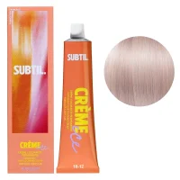 10/12 Стійка крем-фарба для волосся, 60 мл CREME Permanent Hair Color SUBTIL (найсвітліший блондин попелясто-фіолетовий)