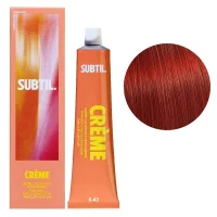 8/43 Стійка крем-фарба для волосся, 60 мл CREME Permanent Hair Color SUBTIL (світлий блондин мідно-золотистий)