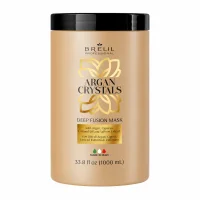 Маска для глибокого живлення з олією Аргани і Алое, 1000 мл Argan Crystals Deep Fusion Mask BRELIL Professional