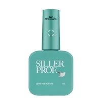 Топ без липкого шару "без подряпин" SILLER Professional Top No Wipe Anti Scratch, 8 мл